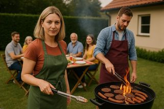 Soused mi řekl, že na své zahradě nemám co grilovat, tak jsem tam uspořádala grilovací soutěž - Médium.cz